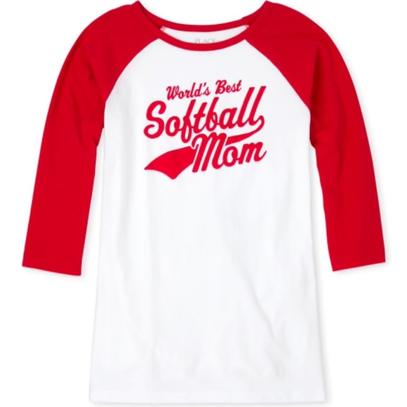 NWT🎉 Soft Ball Mom Shirt - Picture 2 of 7